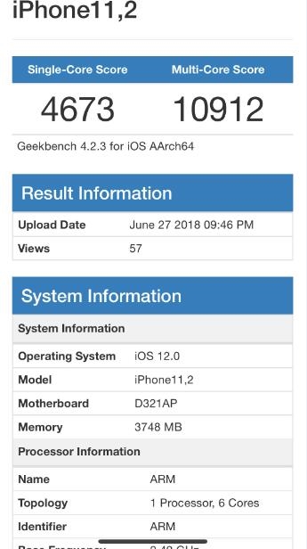 新iPhoneX还是新iPad 苹果新iOS设备亮相跑分网站