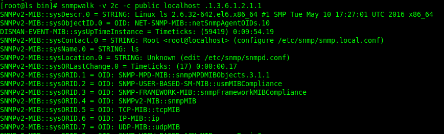 CentOS 7使用yum安装SNMP教程