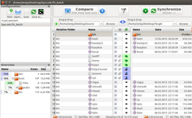 FreeFileSync 10.16 数据同步
